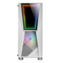 Mars Gaming Caja Ordenador MC777W Blanco Semitorre ATX Cristal Templado RGB
