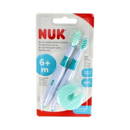 NUK Set de Cepillo Dental Entrena 2ud.