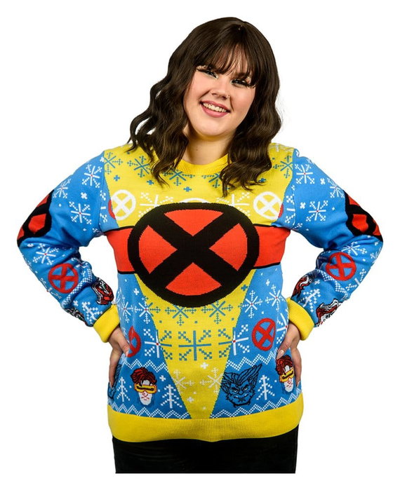 AAA Merchandise Sudadera navideña X-Men Talla XL