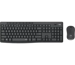 Logitech MK295 Silent Combo de Teclado y Ratón Inalámbrico QWERTZ Grafito