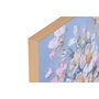 DKD Home Decor Cuadro Aluminio y MDF de Florero, Pack de 2 unidades