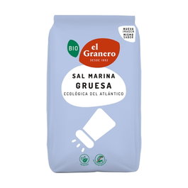 El Granero Integral Sal Marina Gruesa Bio 1 kg - Ecológica, rica en minerales