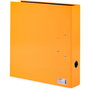 HERMA Archivador A4 de Cartón Naranja Neón con Anilla Redonda para Almacenamiento, Lomo 7cm
