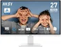 MSI Pro MP273QW E2 Monitor LED IPS de 27 Pulgadas (68.6 cm) Resolución WQHD 2560x1440, 100Hz, 4ms, HDR400, Blanco, 2xHDMI, DisplayPort
