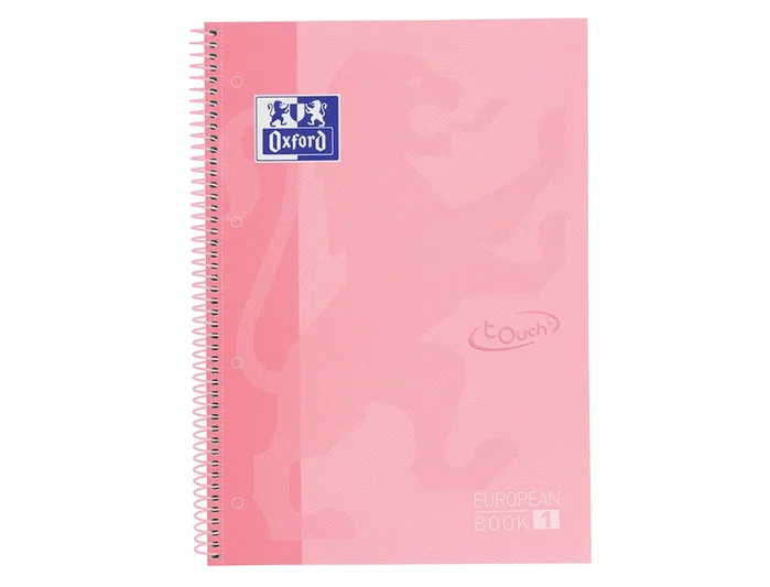 Oxford Europeanbook 1 Touch Write&Erase A4+ 80 hojas 5x5mm Flamingo Pastel (Set de 5) Oxford Europeanbook 1 Touch Write&Erase A4+ 80 hojas 5x5mm Flamingo Pastel (Set de 5)