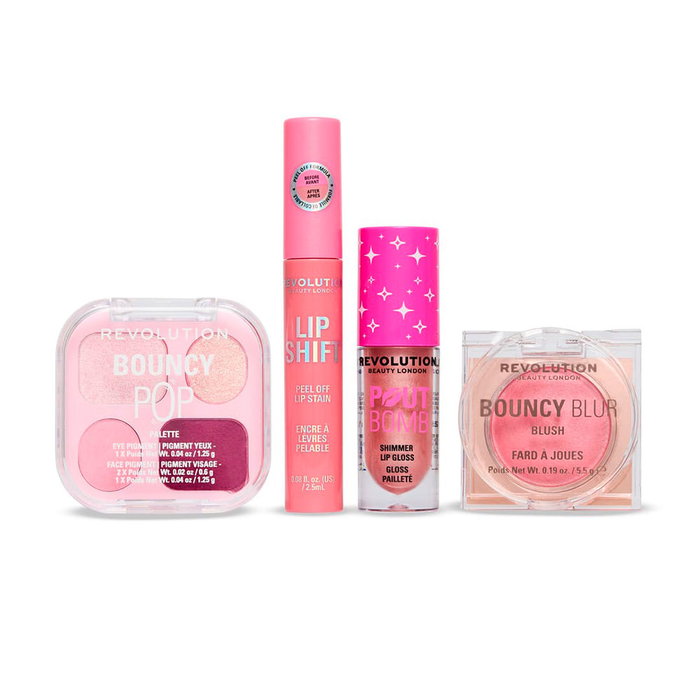 Revolution Make Up Get The Look Candy Pop Estuche 4 pz Revolution Make Up Get The Look Candy Pop Estuche 4 pz