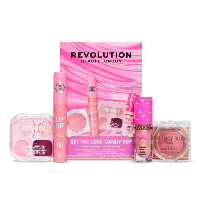 Revolution Make Up Get The Look Candy Pop Estuche 4 pz Revolution Make Up Get The Look Candy Pop Estuche 4 pz