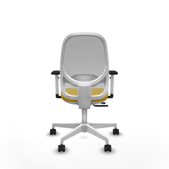 PIQUERAS Y CRESPO Silla de oficina Cilanco con mecanismo Sincro/Traslack Amarillo y Gris PIQUERAS Y CRESPO Silla de oficina Cilanco con mecanismo Sincro/Traslack Amarillo y Gris