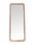 DKD Home Decor Espejo Moderno Lacado Rosa Palo 70x3,2x170 cm