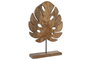 DKD Home Decor Decoración Mango Esmaltado Hoja Verde