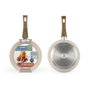 Inde Quttin Sartén Aluminio Forjado Inducción Tuttifrutti (6 Unidades) 22 cm
