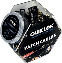 Quiklok Cable Patch Jack-Jack AA - Pack 65 Unidades