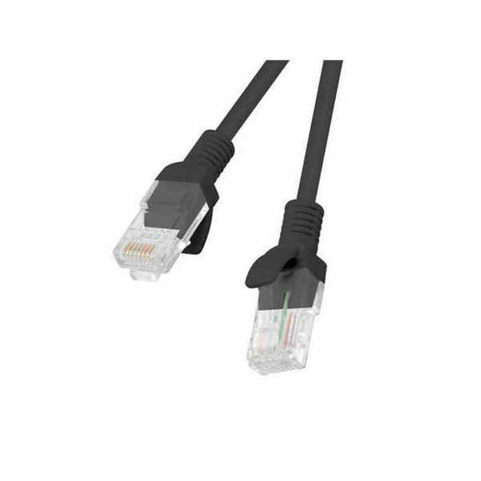 LANBERG Patch Cord Cat 5e U/UTP de 10m Negro LANBERG Patch Cord Cat 5e U/UTP de 10m Negro