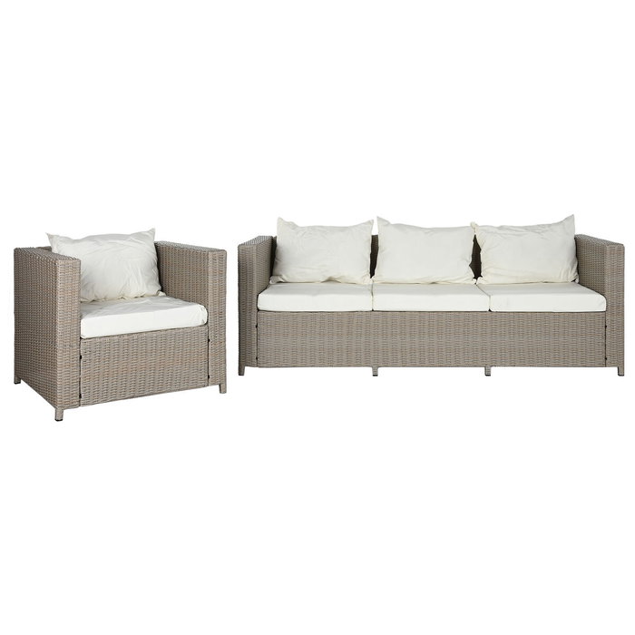 Sofa Terraza Y Jardin DKD Home Decor 80 x 68 x 200 cm Set de 7