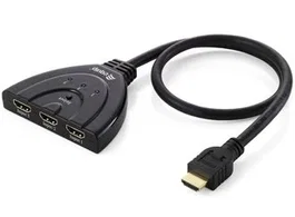 Equip 332703 Switch HDMI de 3 entradas y 1 salida Negro