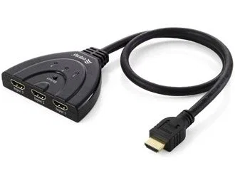 Equip 332703 Switch HDMI de 3 entradas y 1 salida Negro Equip 332703 Switch HDMI de 3 entradas y 1 salida Negro