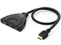 Equip 332703 Switch HDMI de 3 entradas y 1 salida Negro
