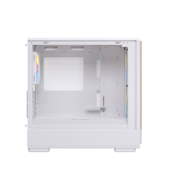 Einarex PM400 Caja micro-ATX Semitorre RGB 3 Ventiladores Blanca EXCS-PM-400R-W