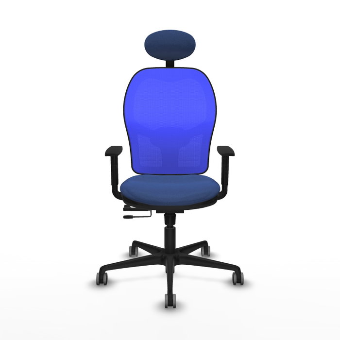 PIQUERAS Y CRESPO Silla de oficina Jorquera con mecanismo Sincro/Traslack en Azul PIQUERAS Y CRESPO Silla de oficina Jorquera con mecanismo Sincro/Traslack en Azul