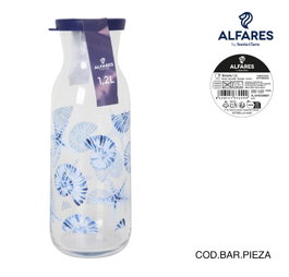 Alfares Botella de 1.2L con Tapa ESTR.MAR
