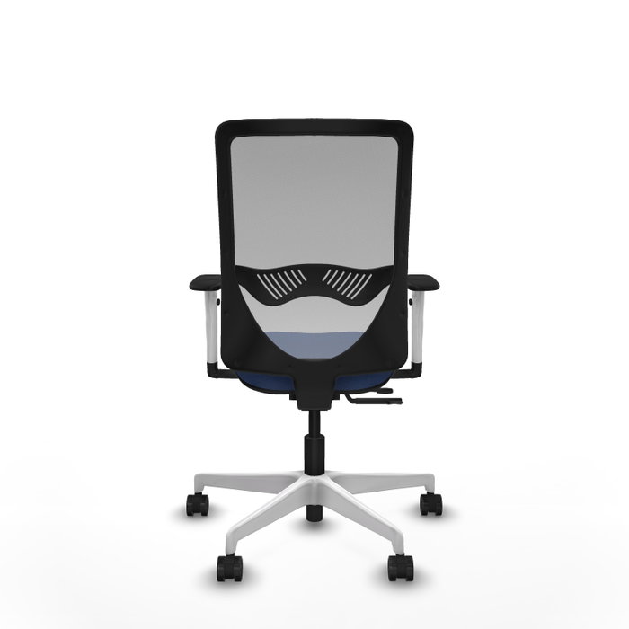 PIQUERAS Y CRESPO Silla de oficina Zulema con mecanismo Sincro/Traslack, Azul marino y Gris PIQUERAS Y CRESPO Silla de oficina Zulema con mecanismo Sincro/Traslack, Azul marino y Gris