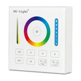 Miboxer Panel Inteligente LED RGB-WW (RGB-CCT) con Control Remoto compatible con MiLight/MiBoxer