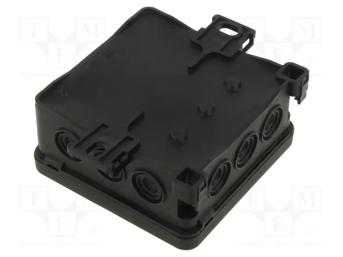 SIMET FASTBOX Caja de conexiones negra de empotrar SIMET FASTBOX Caja de conexiones negra de empotrar