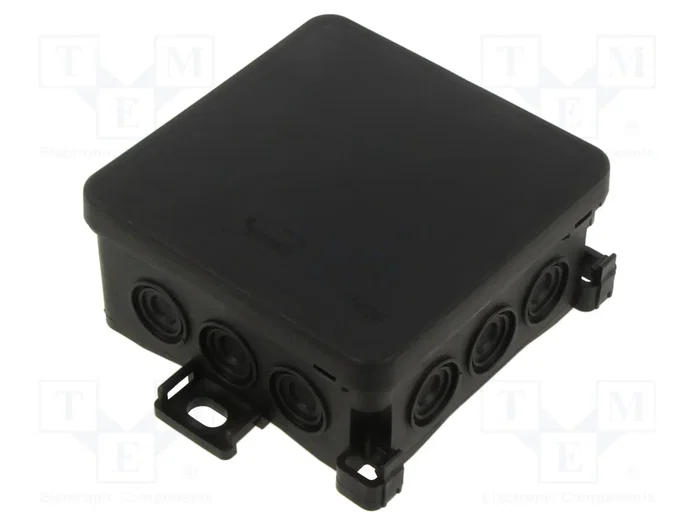 SIMET FASTBOX Caja de conexiones negra de empotrar SIMET FASTBOX Caja de conexiones negra de empotrar