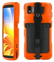 Mobilis Funda Protech Case + Handstrap Zebra TC22 27 Safety Orange