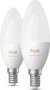 Philips Hue E14 3,7W Luz Blanca (1000-20000K) B39 Vela - Pack de 2