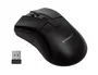 Q-connect Ratón óptico inalámbrico 1000 DPI negro