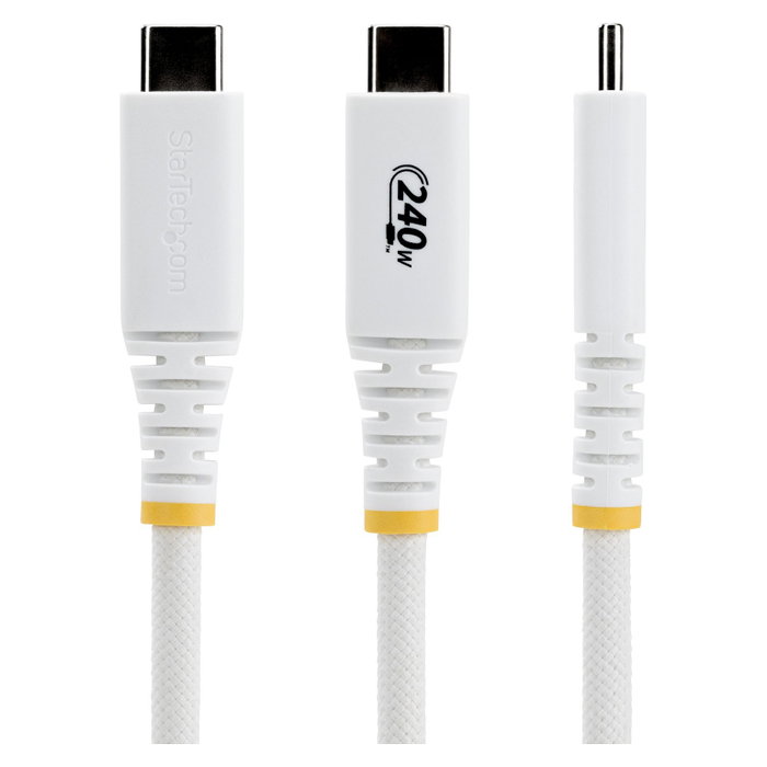 StarTech Cable de Carga USB-C 1m 240W Blanco