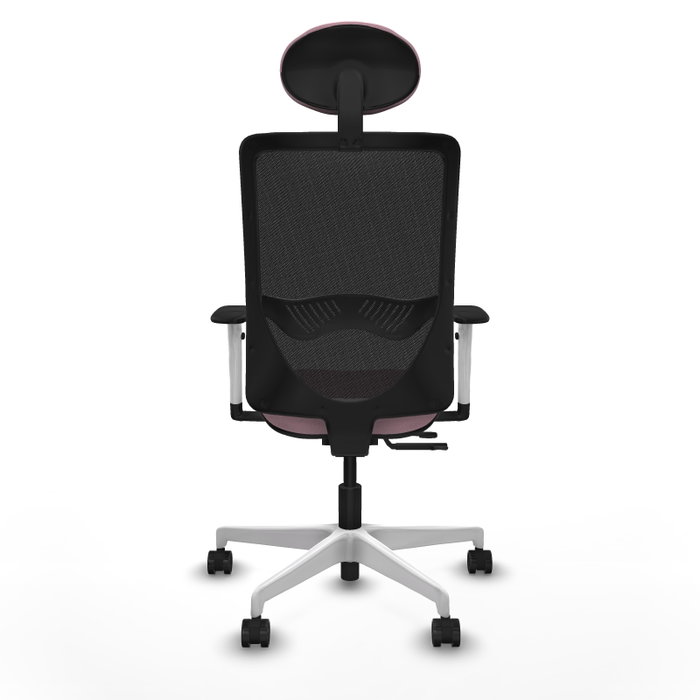 PIQUERAS Y CRESPO Silla de oficina Zulema Rosa y Negro con mecanismo Sincro/Traslack PIQUERAS Y CRESPO Silla de oficina Zulema Rosa y Negro con mecanismo Sincro/Traslack