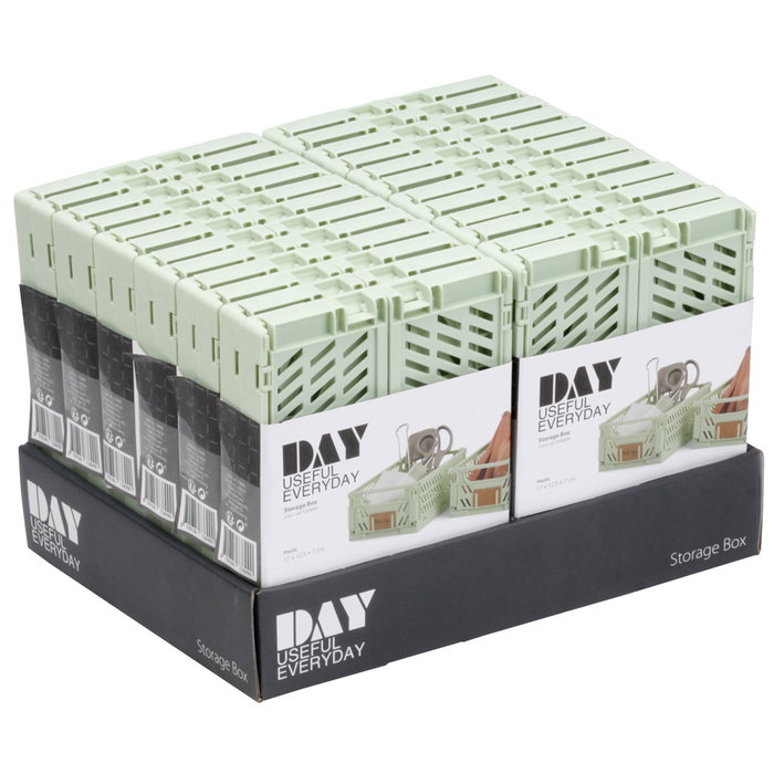 Juego De 2 Caja Plegable 17X12,5 Min Day Juego De 2 Caja Plegable 17X12,5 Min Day
