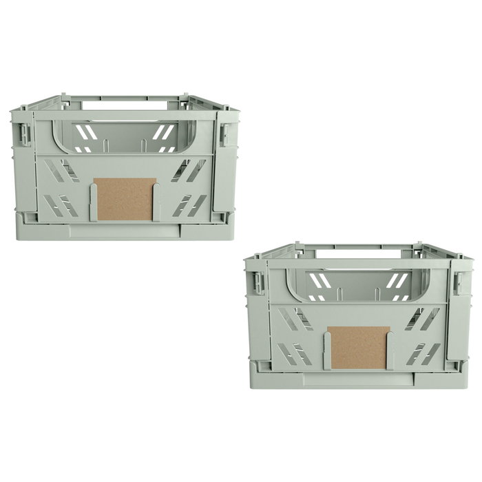 Juego De 2 Caja Plegable 17X12,5 Min Day Juego De 2 Caja Plegable 17X12,5 Min Day