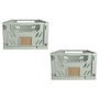 Juego De 2 Caja Plegable 17X12,5 Min Day