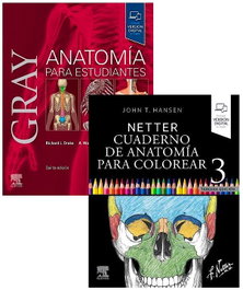 ELSEVIER EDITORIAL Gray Anatomía Estudiantes + Netter Cuaderno para Colorear
