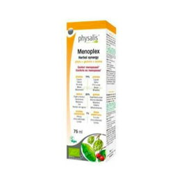 PHYSALIS Menoplex Bio Complemento Alimenticio para la Menopausia 75 ml con Maca, Salvia y Té Verde - Ecológico
