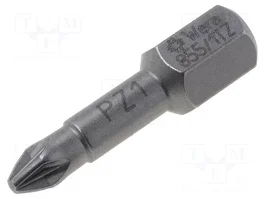 WERA Punta de destornillador Pozidriv® PZ1 TORSION 25 mm
