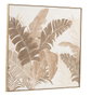 DKD Home Decor Cuadro Lienzo Hojas Palmera Surtido de 2