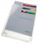 Leitz 47563003 Bolsa 5 Fundas Fuelle Sin Solapa Formato A4 Gran Capacidad 170 Micras PVC Transparente