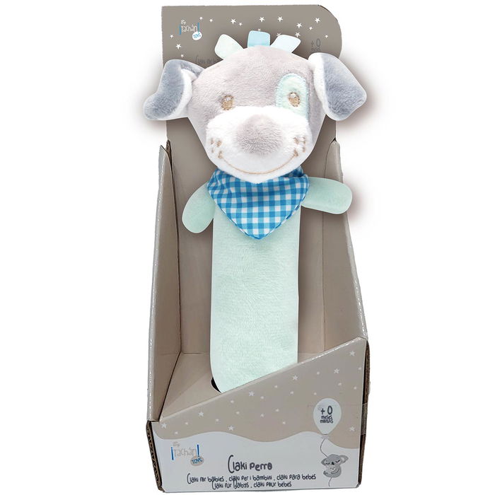 Tachan Claki Colección Baby Rabbit Perrito Sonidos Divertidos Juguete Peluche +0 Meses