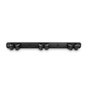 Inofix Colgador Escobas Negro 3034-3 con 3 Pinzas de Acero Templado para Utensilios de Limpieza con Mango de Ø20-26mm