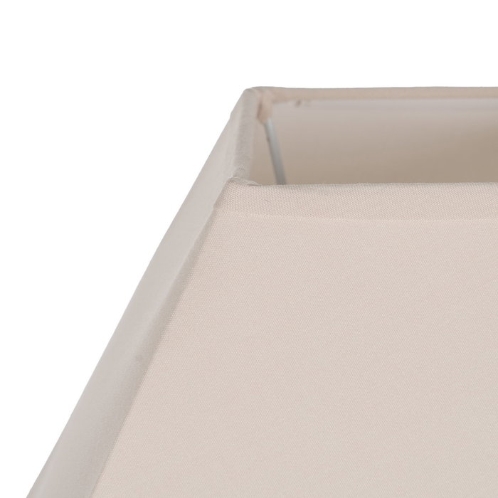 Lámpara Mesa Gris Resina-Tejido 44 X 44 X 100 cm