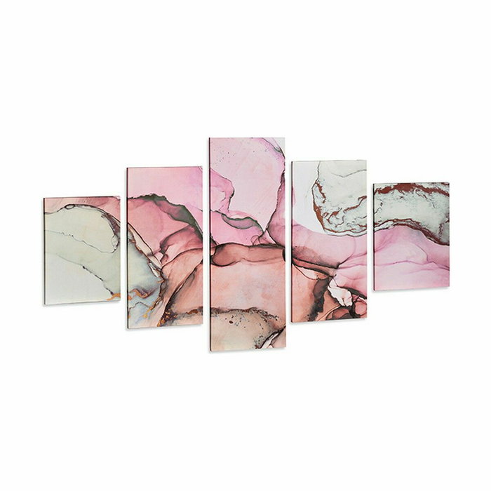 Lienzo Gift Decor Lienzo 30 x 8 x 80 cm Mármol Rosa (5 Piezas) (4 Unidades) Lienzo Gift Decor Lienzo 30 x 8 x 80 cm Mármol Rosa (5 Piezas) (4 Unidades)