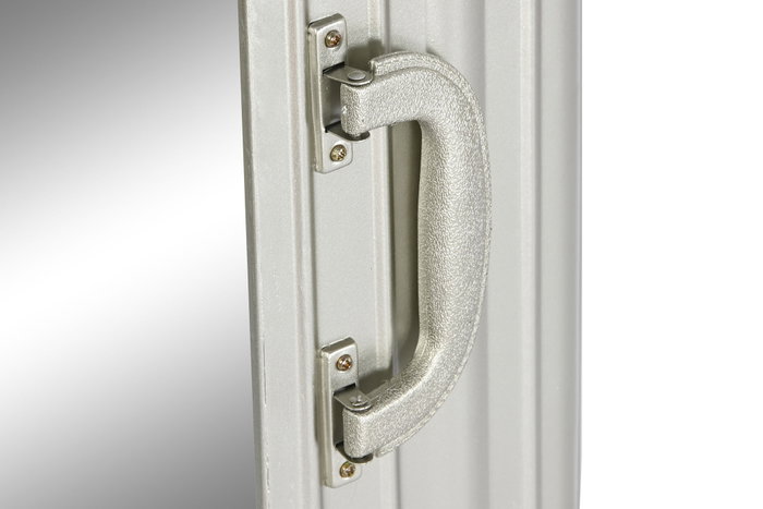 DKD Home Decor Espejo de Metal Plateado 61x5x90 cm DKD Home Decor Espejo de Metal Plateado 61x5x90 cm