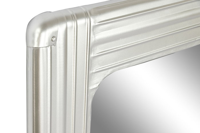 DKD Home Decor Espejo de Metal Plateado 61x5x90 cm DKD Home Decor Espejo de Metal Plateado 61x5x90 cm