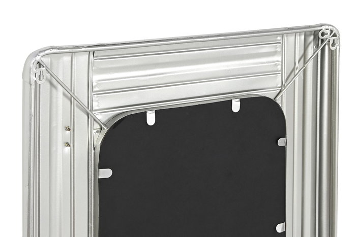 DKD Home Decor Espejo de Metal Plateado 61x5x90 cm DKD Home Decor Espejo de Metal Plateado 61x5x90 cm