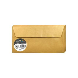 Sobre Clairefontaine Pollen 110X220 120G Oro Paquete De 20
