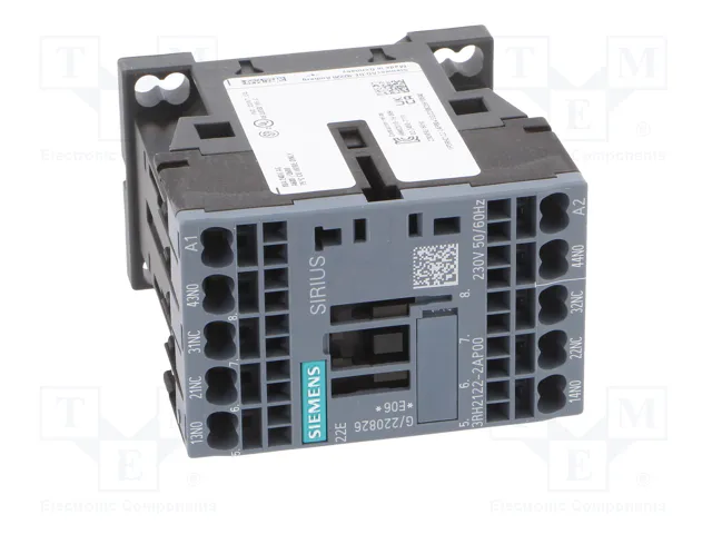 SIEMENS 3RH2122-2AP00 Contactor 4-polar 10A 230VAC